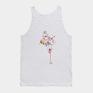 Out of space robot Tank Top